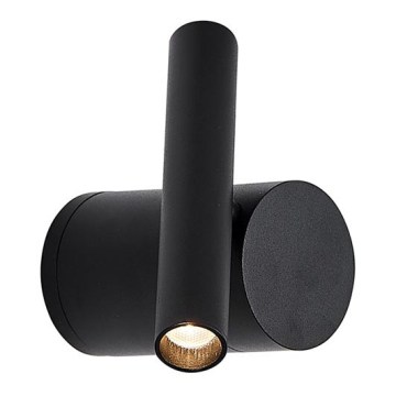 LED-dimmbarer Wandspot PLANET LED/4W/230V, schwarz
