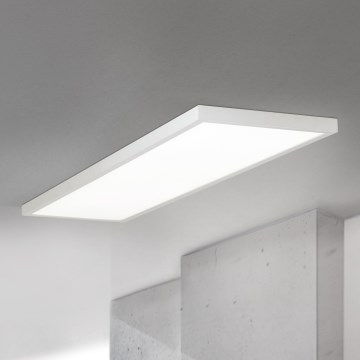 LED dimmbares Aufputzpanel DISC LED/40W/230V 2700/3000/4000K 115x30 cm weiß