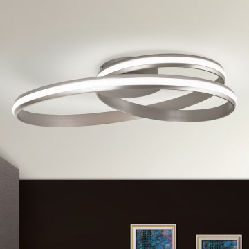 LED Dimmbares Deckenleuchte CIRCUS LED/30W/230V Silber