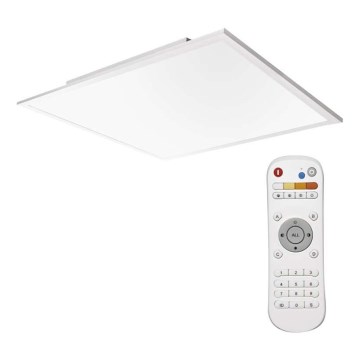 LED Dimmbares Deckenleuchte LED/40W/230V 2700K-6000K Quadrat + Fernbedienung