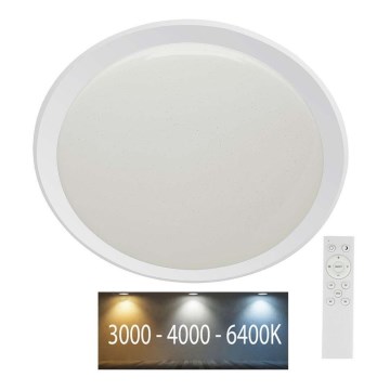 LED dimmbares Deckenleuchte LED/40W/230V 3000K/4000K/6500K Ø 56,5 cm + Fernbedienung