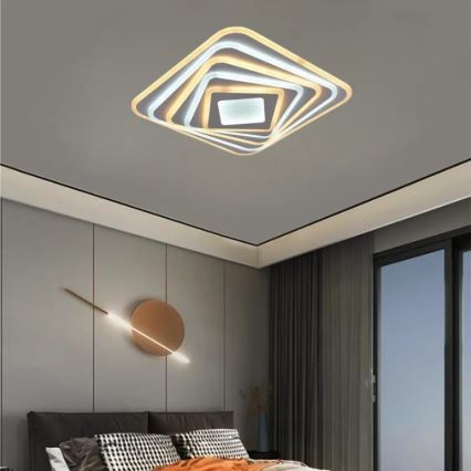 LED Dimmbares Deckenleuchte LED/150W/230V 3000-6500K + Fernbedienung