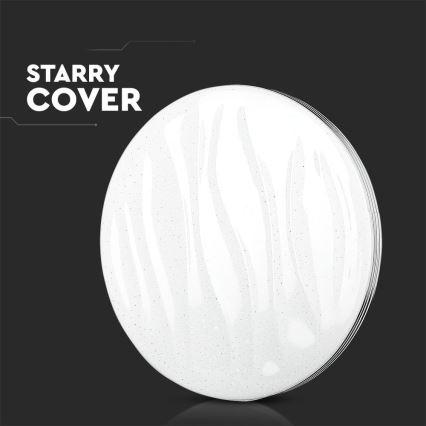 LED dimmbares Deckenleuchte LED/40W/230V 3000K/4000K/6500K Ø 39,5 cm + Fernbedienung