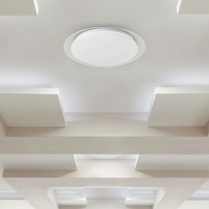 LED dimmbares Deckenleuchte LED/40W/230V 3000K/4000K/6500K Ø 46,5 cm + Fernbedienung