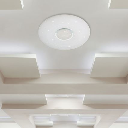 LED dimmbares Deckenleuchte LED/40W/230V 3000K/4000K/6500K Ø 49 cm + Fernbedienung