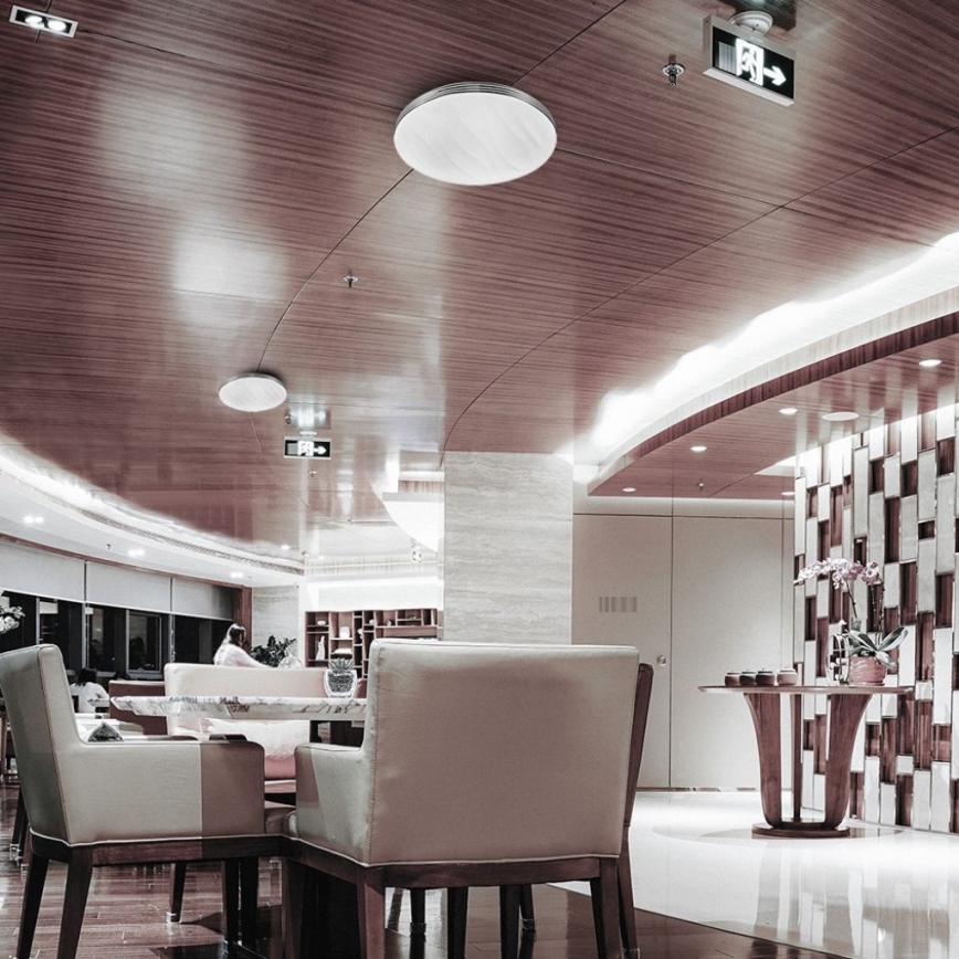 LED dimmbare Deckenleuchte LED/60W/230V 3000K/4000K/6500K Ø 50 cm + Fernbedienung