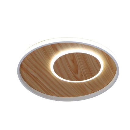 LED Dimmbares Deckenleuchte LED/65W/230V 3000-6500K Braun + Fernbedienung