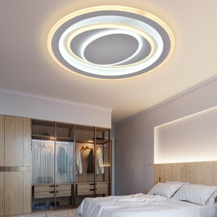 LED dimmbares Deckenleuchte LED/100W/230V 3000-6500K + Fernbedienung