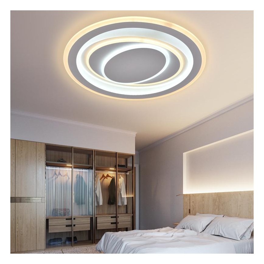 LED dimmbares Deckenleuchte LED/100W/230V 3000-6500K + Fernbedienung