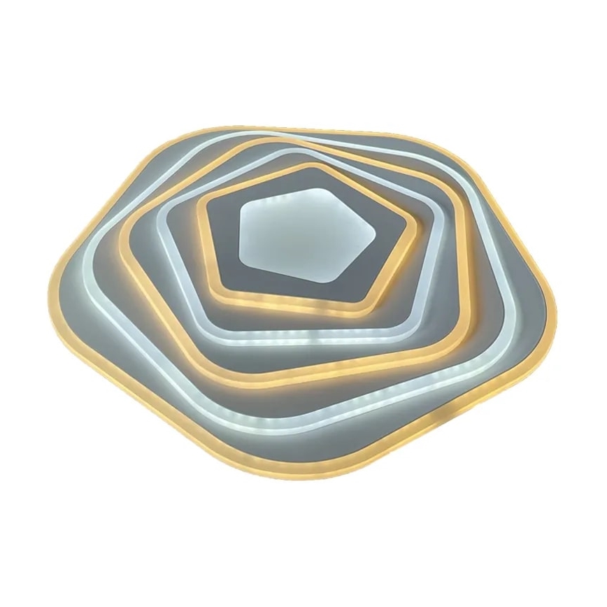 LED dimmbares Deckenleuchte LED/125W/230V 3000-6500K + Fernbedienung