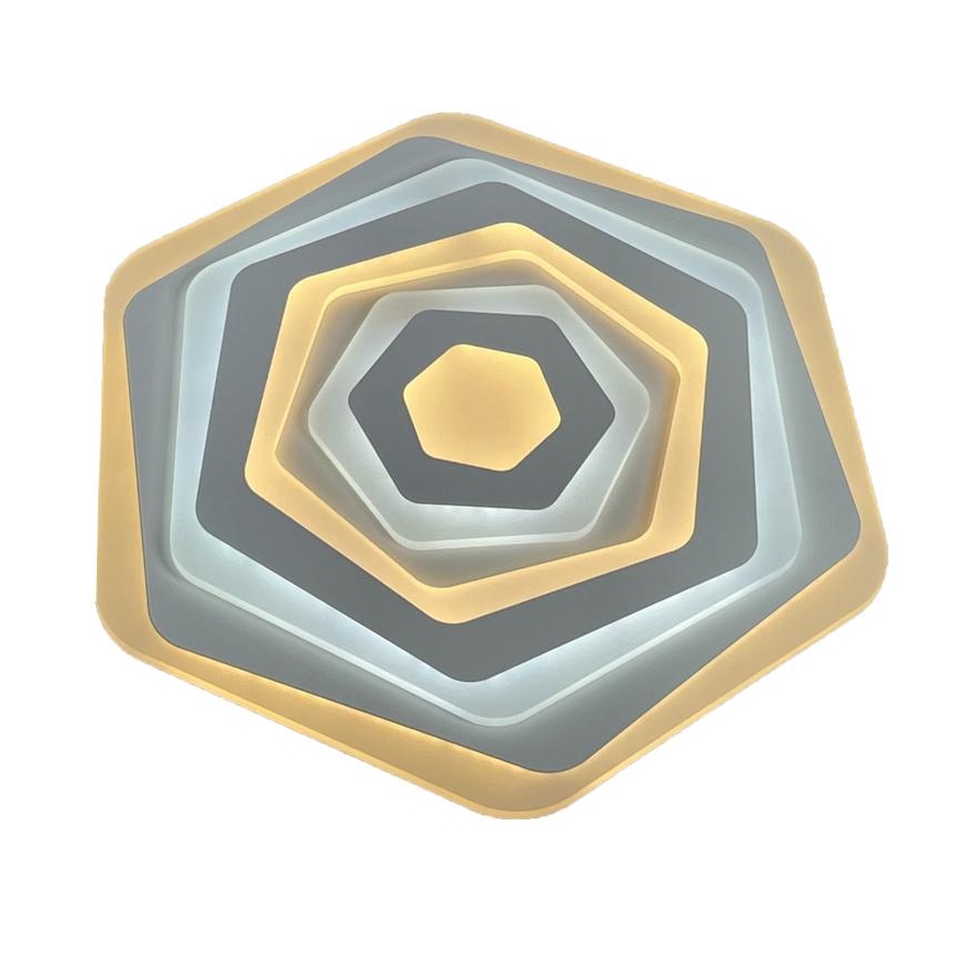 LED Dimmbares Deckenleuchte LED/95W/230V 3000-6500K + Fernbedienung