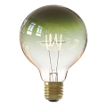 LED dimmbares Filament-Leuchtmittel G125 E27/4W/230V 1800K grün