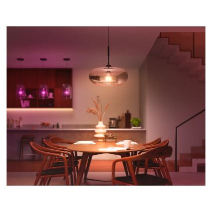 LED-dimmbares Leuchtmittel Philips Hue WHITE AND COLOR AMBIANCE E27/11,8W/230V 1000-20000K