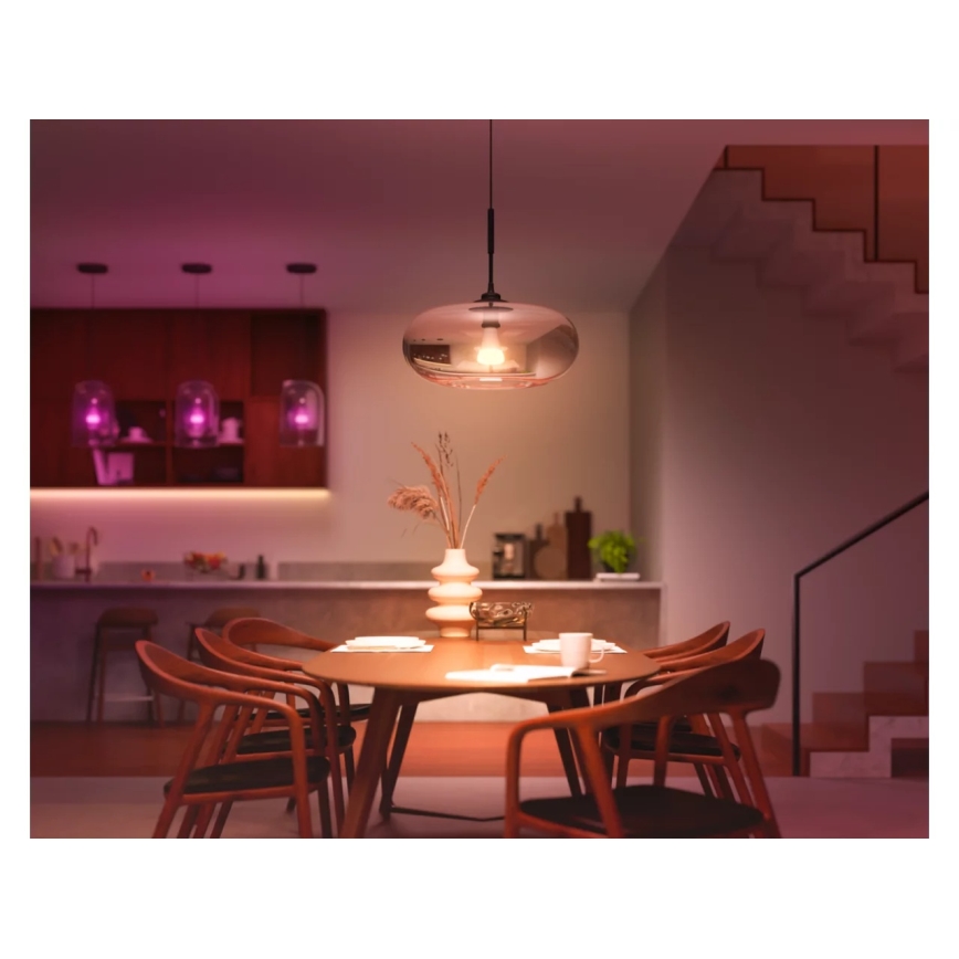 LED-dimmbares Leuchtmittel Philips Hue WHITE AND COLOR AMBIANCE E27/11,8W/230V 1000-20000K