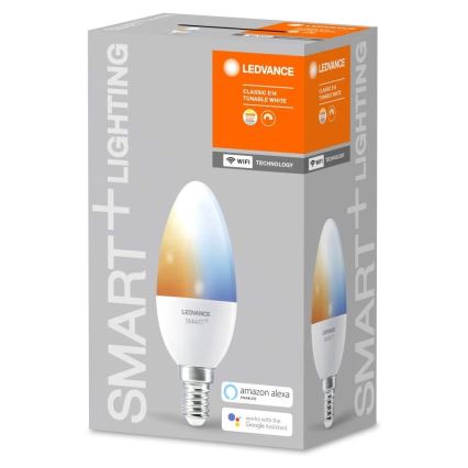 LED-Dimmbirne SMART+ E14/5W/230V 2.700K-6.500K Wi-Fi - Ledvance