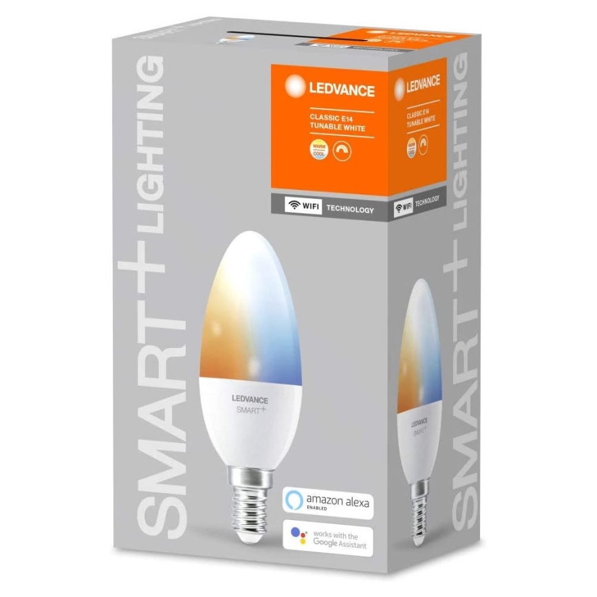 LED-Dimmbirne SMART+ E14/5W/230V 2.700K-6.500K Wi-Fi - Ledvance