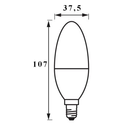 LED-Dimmbirne SMART+ E14/5W/230V 2.700K-6.500K Wi-Fi - Ledvance