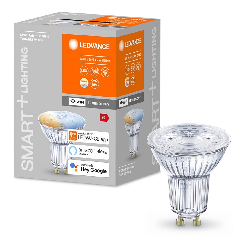 LED-Dimmbirne SMART+ GU10/5W/230V 2.700K-6.500K Wi-Fi - Ledvance