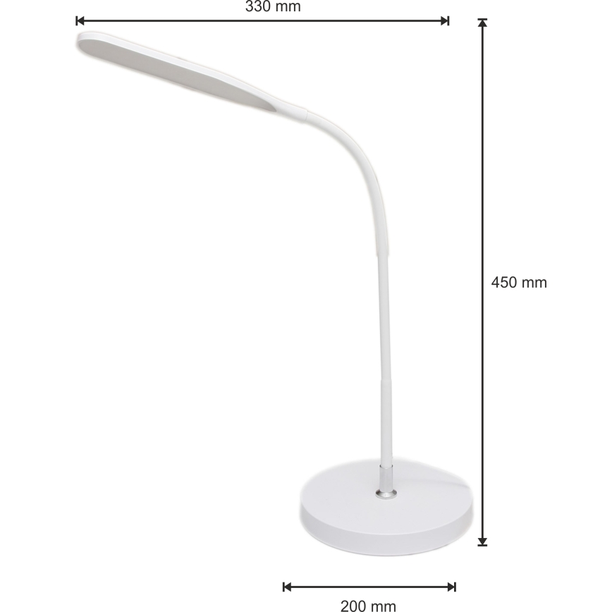 LED-Dimmleuchte 3in1 LED/10W/230V 3000/4000/6000K CRI 90 Weiß