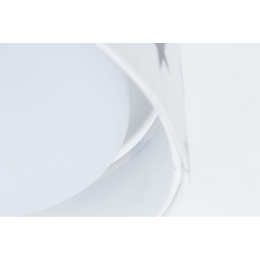 LED Dimmbares Kinder-Deckenleuchte SMART GALAXY KIDS LED/24W/230V 3000-6500K Sternchen Weiß/Grau/Blau + Fernbedienung