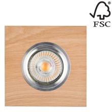 LED-Einbau-Deckenleuchte VITAR 1xGU10/5W/230V – FSC-zertifiziert