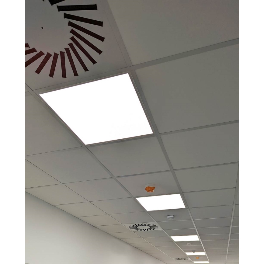 LED Dimmbares Badezimmer-Einbaupanel STELLA LED/28/32/36/40W/230V 59,5x59,5 cm CRI 90 IP44 weiß