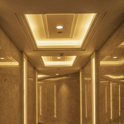 LED Einbau-Spotleuchte LED/12W/230V 3000/4000/6400K Ø 12 cm Weiß