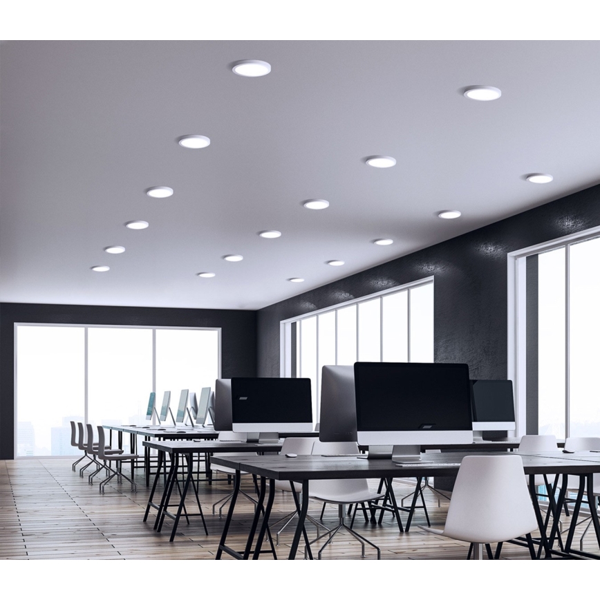 LED-Einbauleuchte ALGINE 2in1 LED/6W/230V 4000K weiß