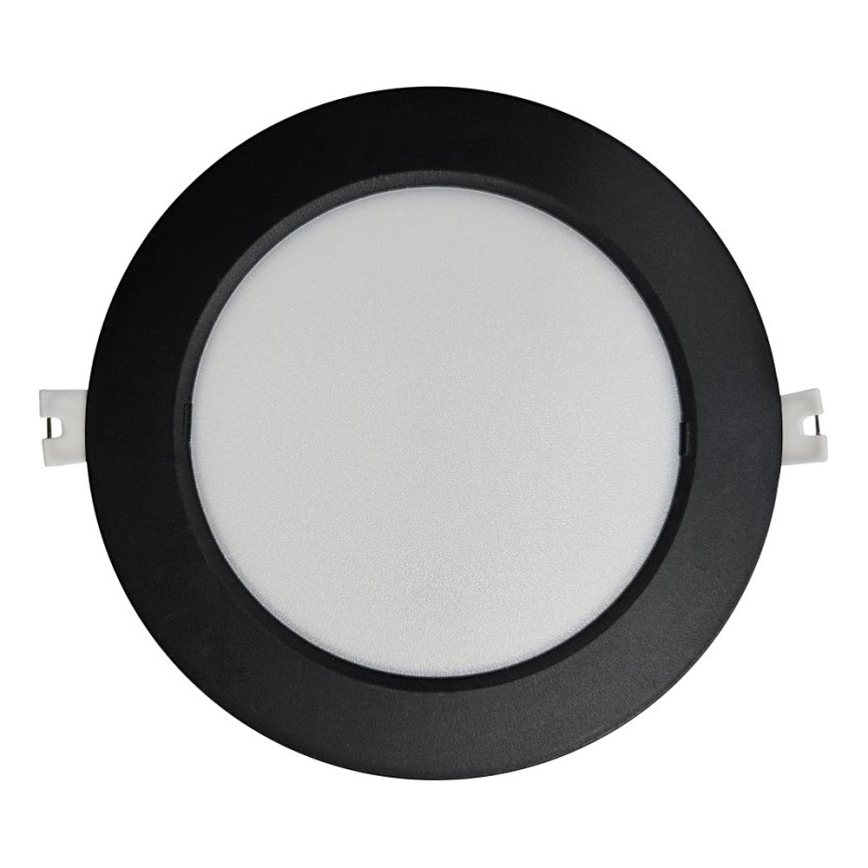 LED-Einbauleuchte CIRCLE LED/12W/230V 4000K d 17 cm schwarz