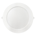 LED-Einbauleuchte CIRCLE LED/18W/230V 4000K d 22 cm weiß