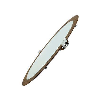 LED-Einbauleuchte CIRCLE LED/24W/230V 4200K d 29,6 cm braun