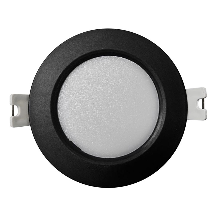 LED-Einbauleuchte CIRCLE LED/3W/230V 4000K d 9 cm schwarz