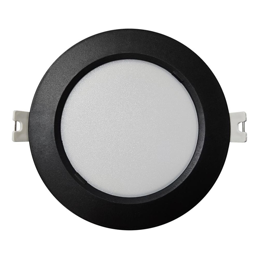 LED-Einbauleuchte CIRCLE LED/6W/230V 4000K d 12 cm schwarz
