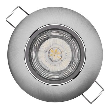 LED-Einbauleuchte EXCLUSIVE LED/5W/230V 4000 K silber