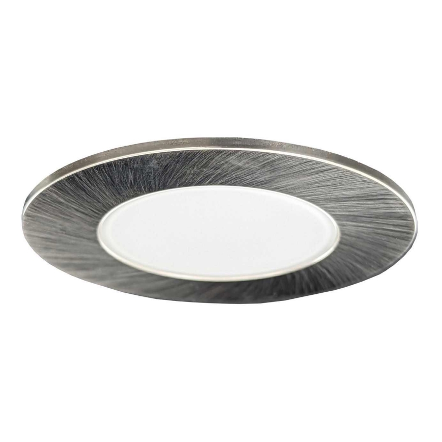 LED-Einbauleuchte für Badezimmer BONO LED/5W/230V 4000K IP65 glänzendes Chrom