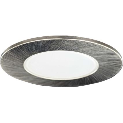 LED-Einbauleuchte für Badezimmer BONO LED/8W/230V 3000K IP65 glänzendes Chrom