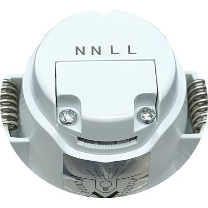 LED-Einbauleuchte für Badezimmer BONO LED/8W/230V 3000K IP65 glänzendes Chrom
