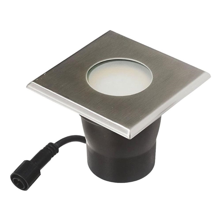 LED-Einbauleuchte für den Außenbereich EASY CONNECT 1xGU10/4W/230V 3000K IP65 eckig
