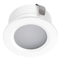 LED-Einbauleuchte für den Outdoor-Bereich IMBER LED/1W/12V 6500K d 3 cm 40 lm IP65 weiß