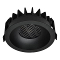 LED-Einbauleuchte LED/12W/230V 3000/4000/6400K ø 8,6 cm schwarz
