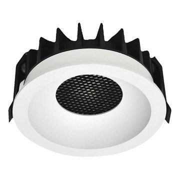 LED-Einbauleuchte LED/12W/230V 3000/4000/6400K ø 8,6 cm weiß