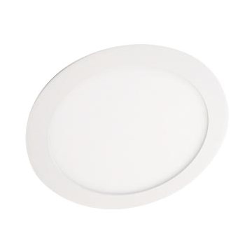 LED-Einbauleuchte LED//12W/230V Ø 17,4 cm weiß
