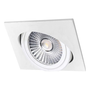 LED-Einbauleuchte LED/18W/230V 4000K 11,5x11,5 cm weiß
