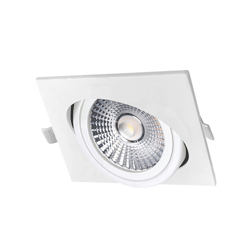 LED-Einbauleuchte LED/18W/230V 4000K 11,5x11,5 cm weiß