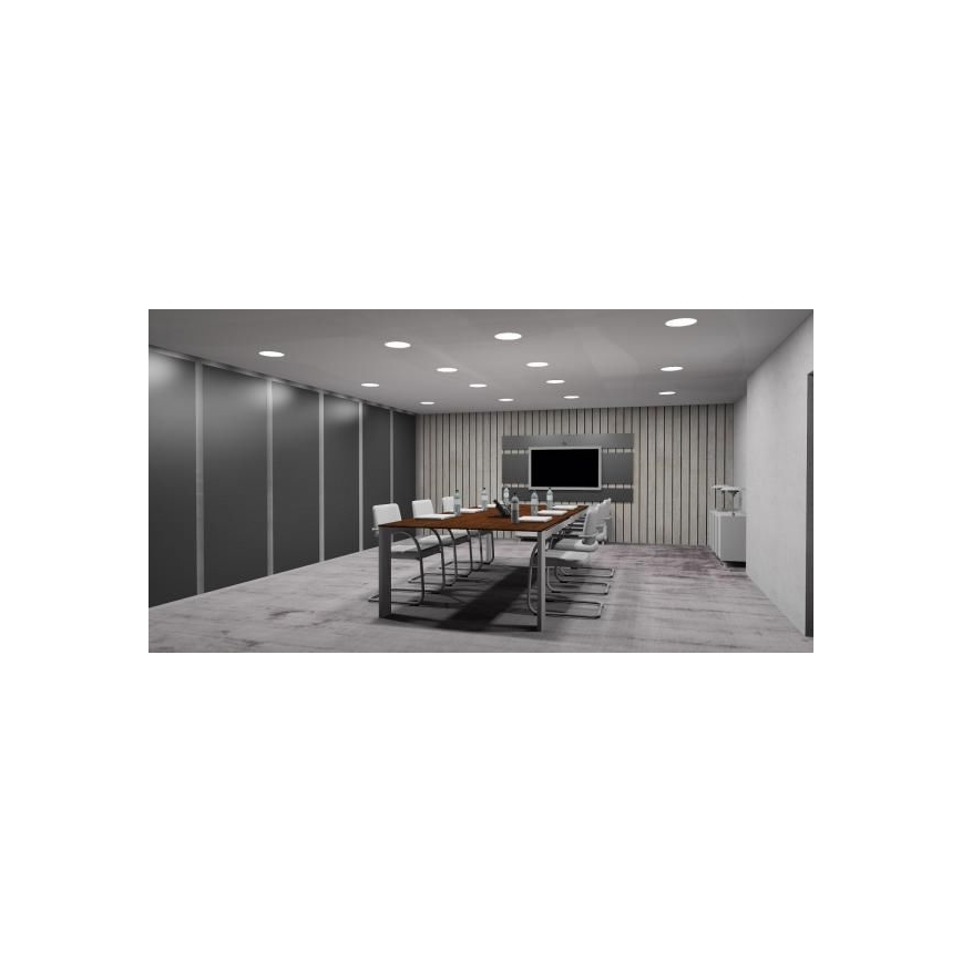Nedes LPL124 - LED Einbauleuchte LED/18W/230V 4000K
