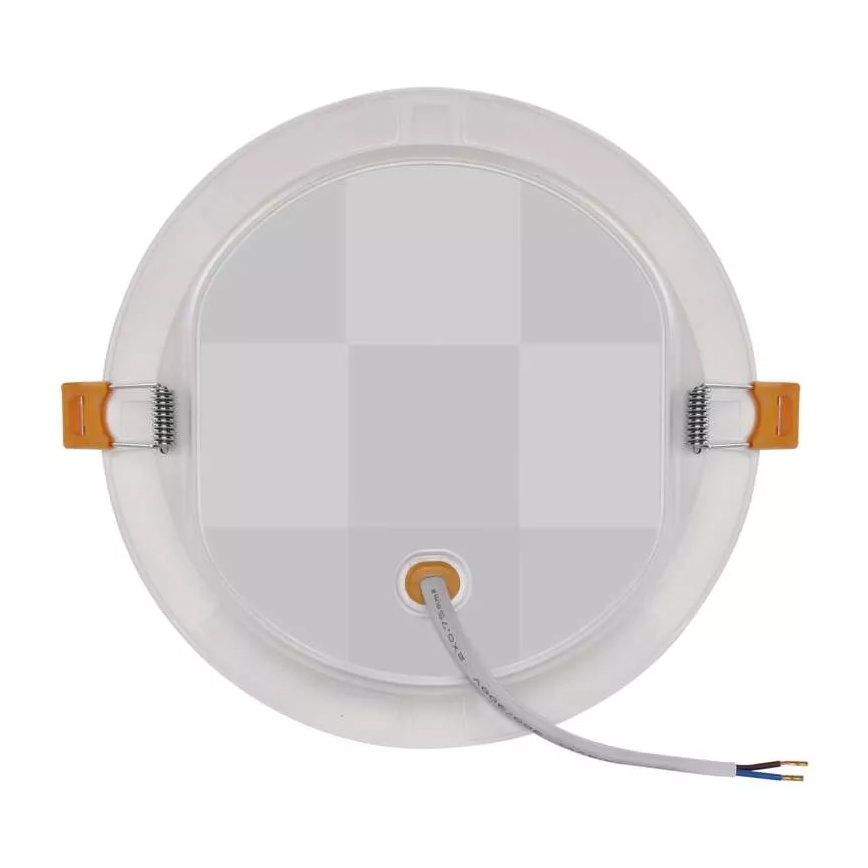 LED Einbauleuchte LED/18W/230V Durchschn. 17 cm weiß