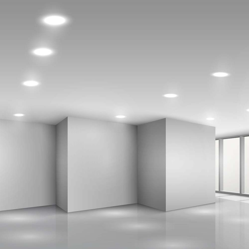 LED-Einbauleuchte LED/3W/230V d 9,5 cm 6500K weiß
