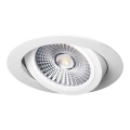 LED-Einbauleuchte LED/6W/230V 4000K d 8,5 cm weiß