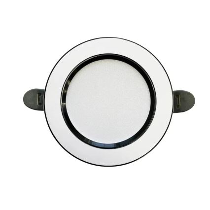 LED-Einbauleuchte LED/7,5W/230V 4000K weiß/schwarz