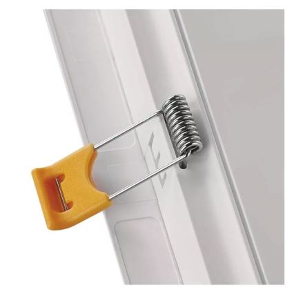 LED Einbauleuchte LED/9W/230V 12x12 cm weiß